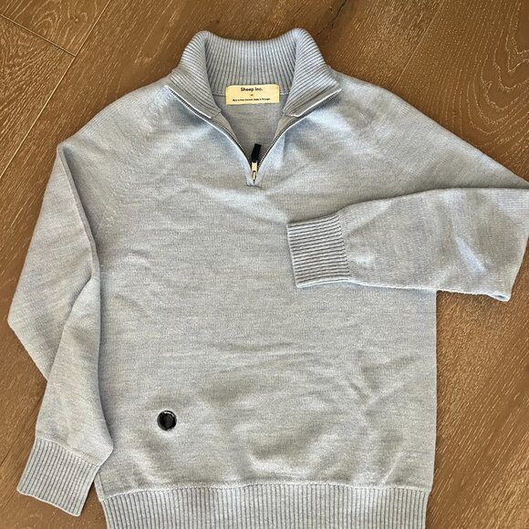 Sheep Inc. partial zip sweater, xs - Picture 2 of 2